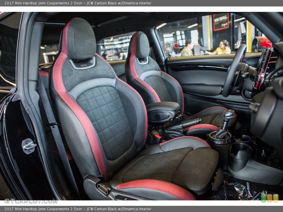 JCW Carbon Black w/Dinamica Interior Photo for the 2017 Mini Hardtop John Cooperworks 2 Door #115316108