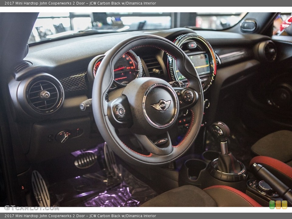 JCW Carbon Black w/Dinamica Interior Dashboard for the 2017 Mini Hardtop John Cooperworks 2 Door #115316225