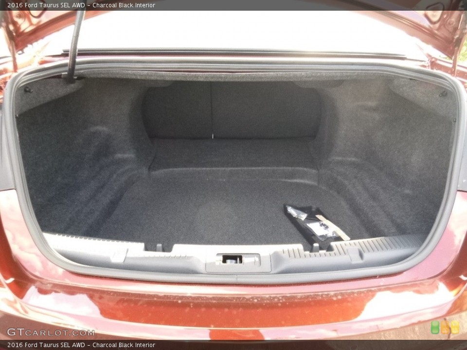 Charcoal Black Interior Trunk for the 2016 Ford Taurus SEL AWD #115320026