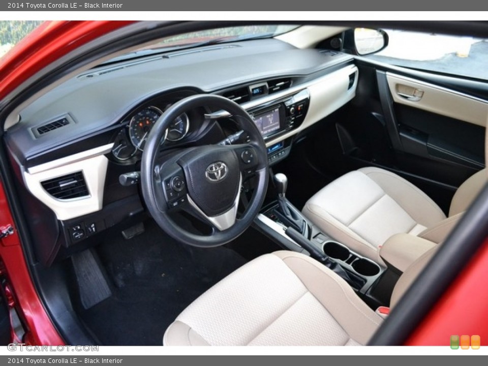 Black Interior Photo for the 2014 Toyota Corolla LE #115328354
