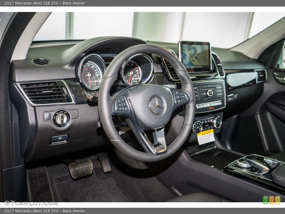 Black Interior Dashboard for the 2017 Mercedes-Benz GLE 350 #115335114