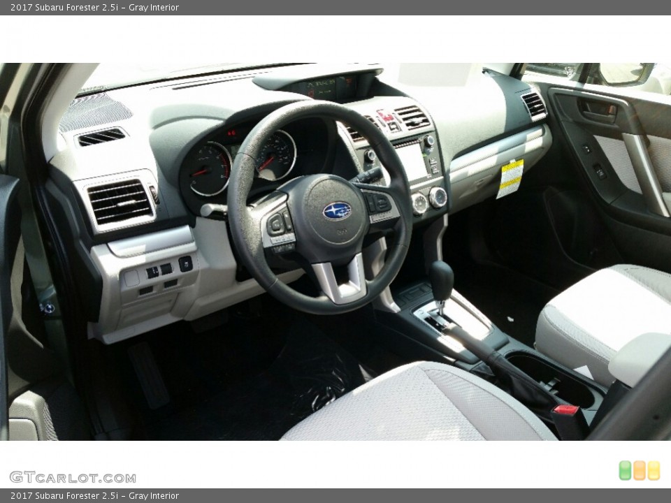 Gray Interior Photo for the 2017 Subaru Forester 2.5i #115350949