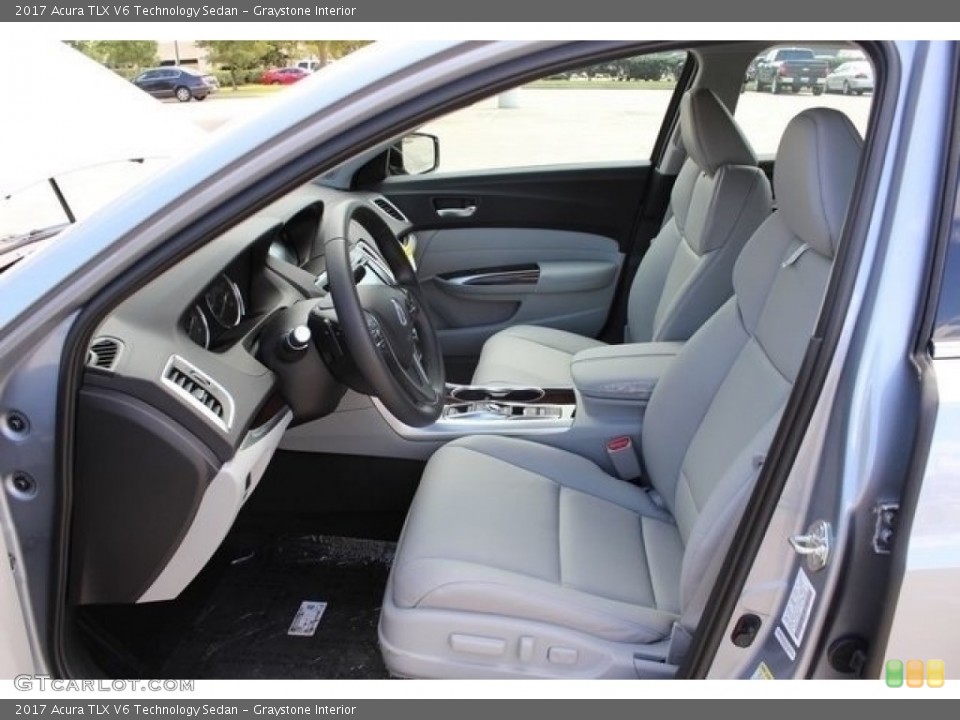 Graystone Interior Photo for the 2017 Acura TLX V6 Technology Sedan #115369633