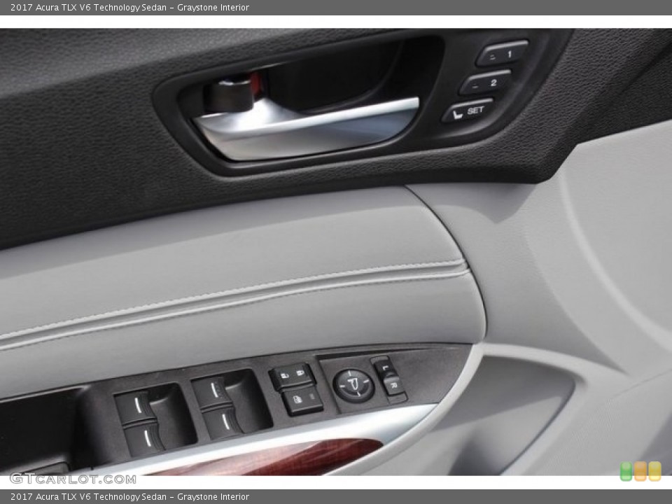 Graystone Interior Controls for the 2017 Acura TLX V6 Technology Sedan #115369666