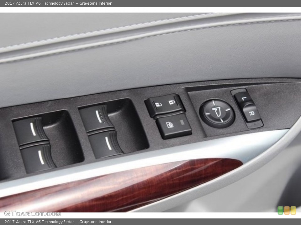 Graystone Interior Controls for the 2017 Acura TLX V6 Technology Sedan #115369672