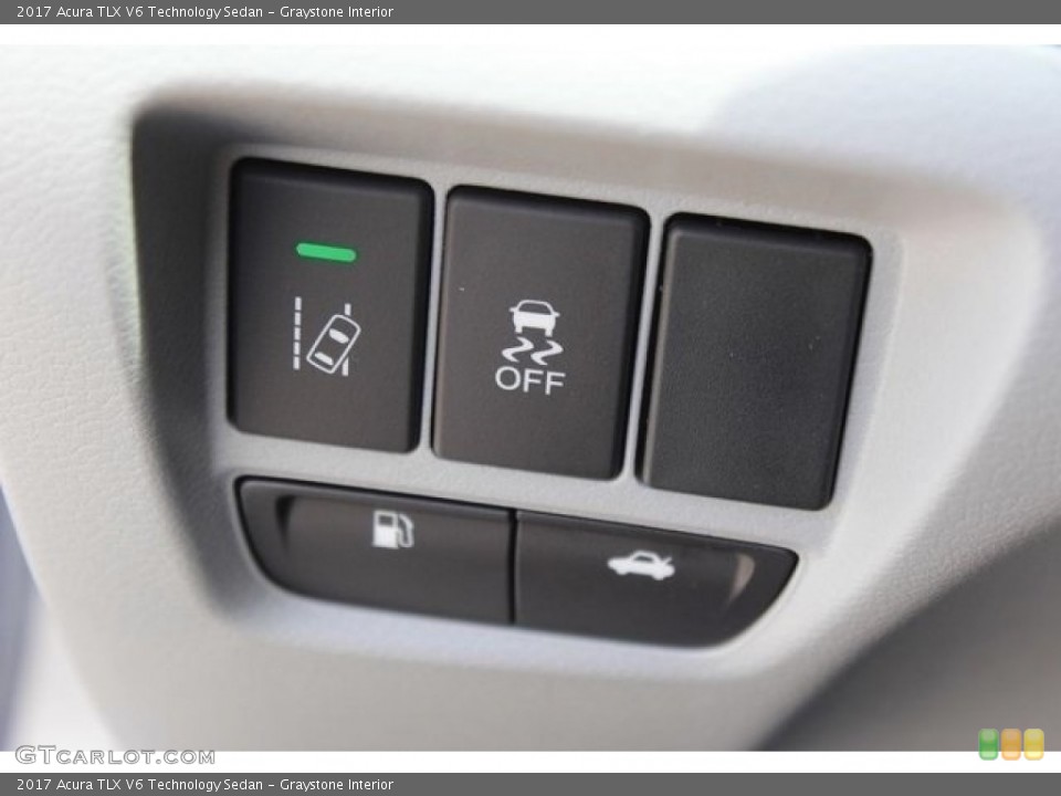 Graystone Interior Controls for the 2017 Acura TLX V6 Technology Sedan #115369681