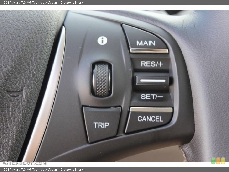 Graystone Interior Controls for the 2017 Acura TLX V6 Technology Sedan #115369699
