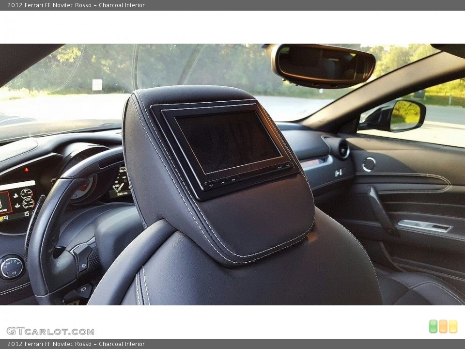 Charcoal Interior Entertainment System for the 2012 Ferrari FF Novitec Rosso #115371270