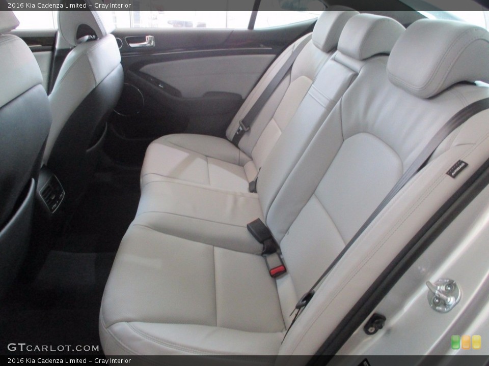 Gray Interior Rear Seat for the 2016 Kia Cadenza Limited #115371592