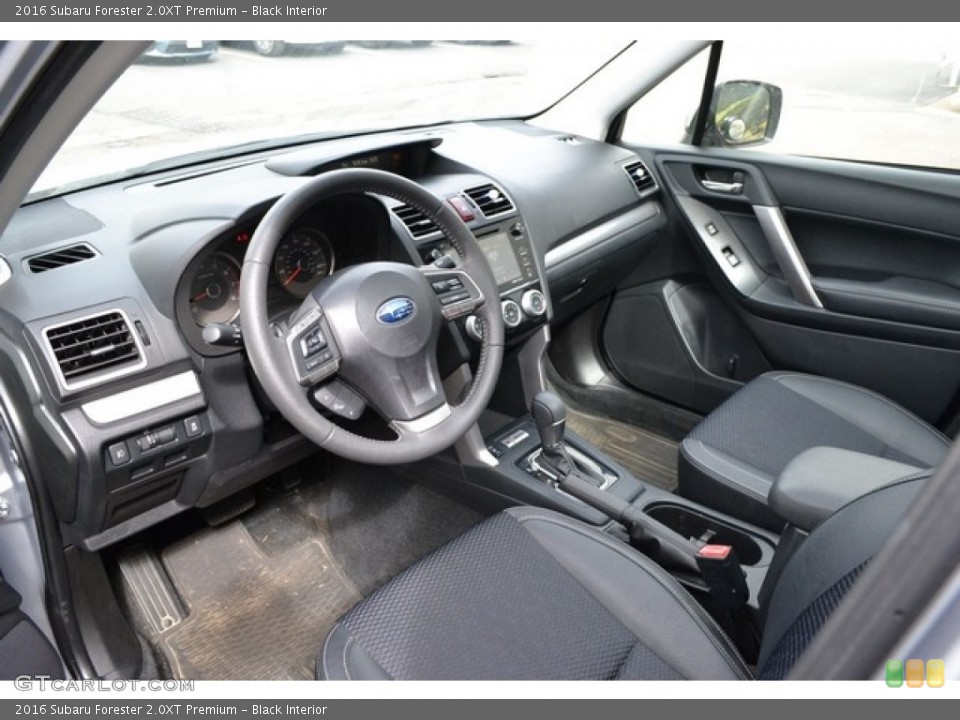 Black Interior Photo for the 2016 Subaru Forester 2.0XT Premium #115372993