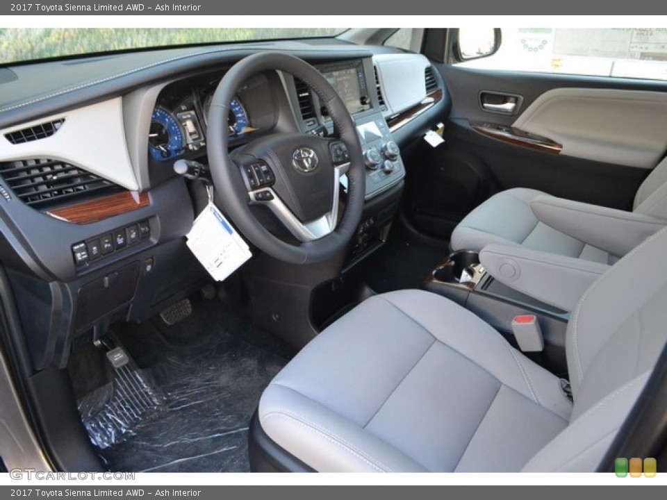 Ash Interior Photo for the 2017 Toyota Sienna Limited AWD #115377876