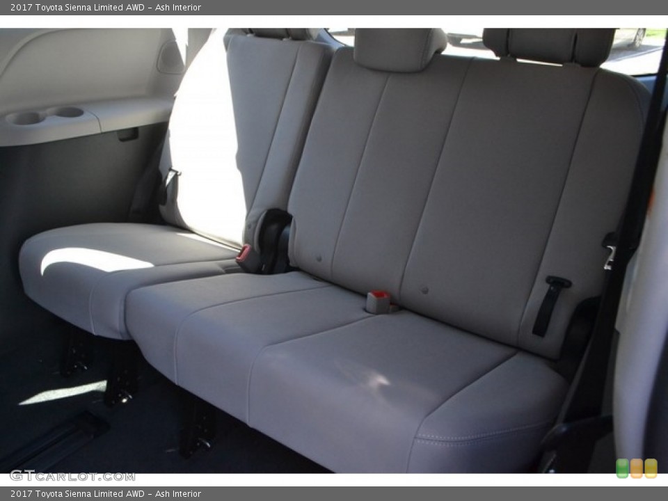 Ash Interior Rear Seat for the 2017 Toyota Sienna Limited AWD #115377936