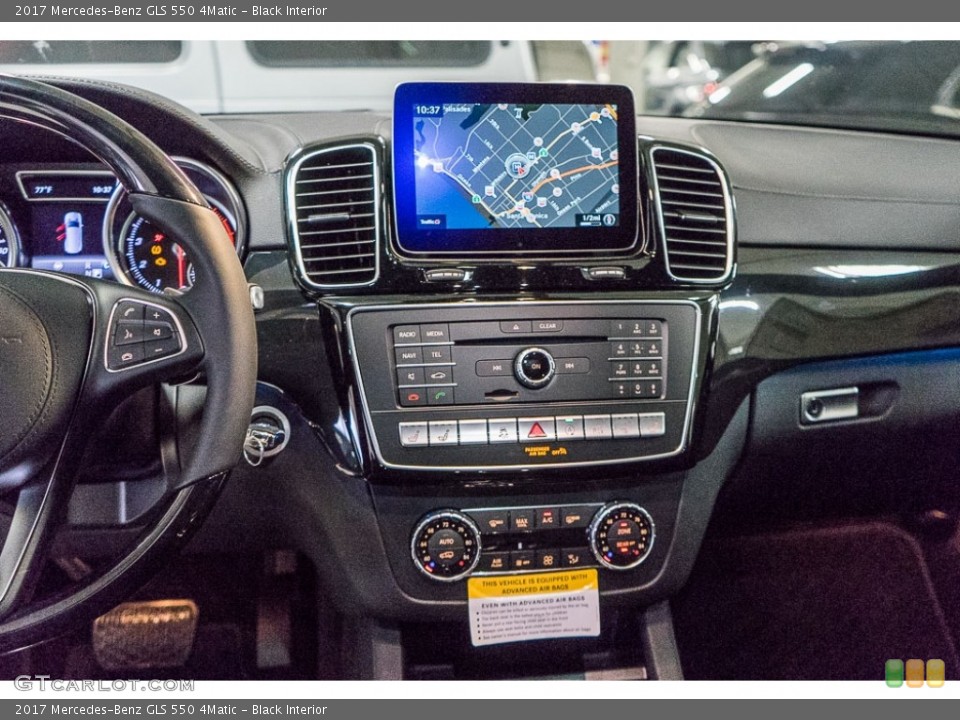 Black Interior Dashboard for the 2017 Mercedes-Benz GLS 550 4Matic #115379367