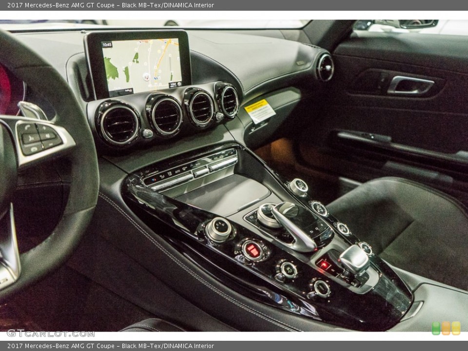 Black MB-Tex/DINAMICA Interior Controls for the 2017 Mercedes-Benz AMG GT Coupe #115381203
