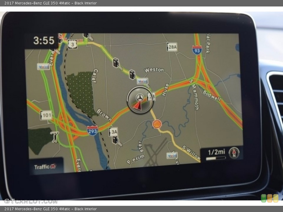 Black Interior Navigation for the 2017 Mercedes-Benz GLE 350 4Matic #115382490