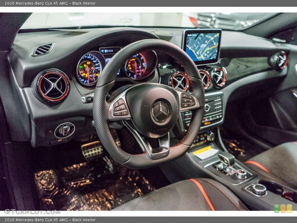 Black Interior Prime Interior for the 2016 Mercedes-Benz CLA 45 AMG #115382970