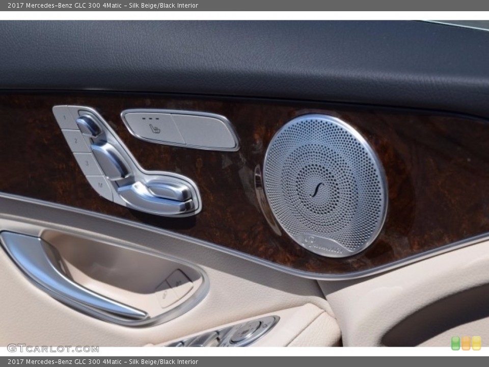 Silk Beige/Black Interior Controls for the 2017 Mercedes-Benz GLC 300 4Matic #115383000