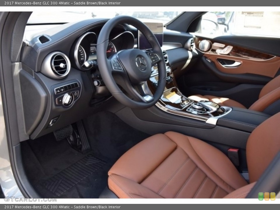 Saddle Brown/Black Interior Photo for the 2017 Mercedes-Benz GLC 300 4Matic #115383288
