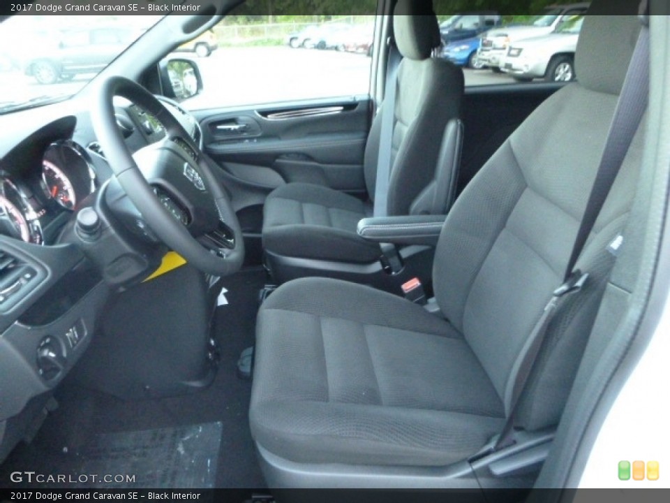 Black Interior Photo for the 2017 Dodge Grand Caravan SE #115383885