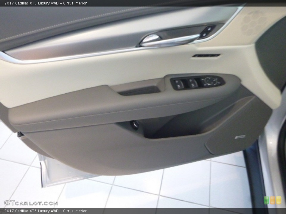 Cirrus Interior Door Panel for the 2017 Cadillac XT5 Luxury AWD #115384722