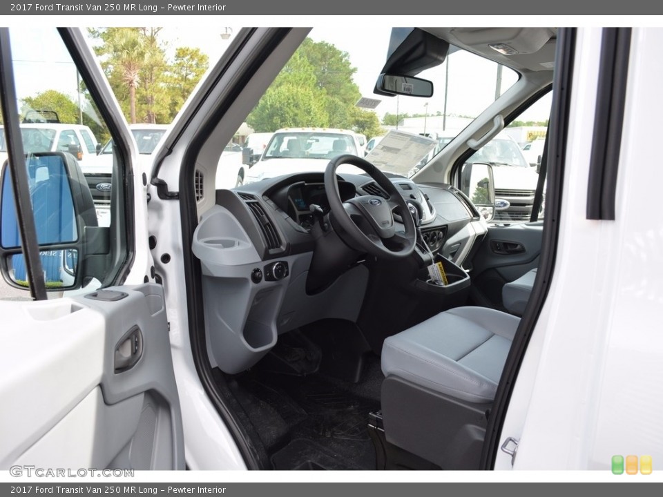 Pewter Interior Photo for the 2017 Ford Transit Van 250 MR Long #115386819