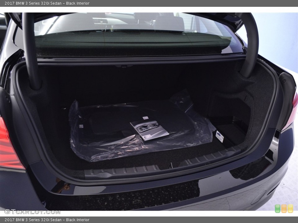 Black Interior Trunk for the 2017 BMW 3 Series 320i Sedan #115386849