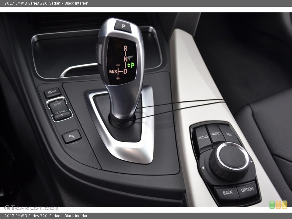 Black Interior Transmission for the 2017 BMW 3 Series 320i Sedan #115388148