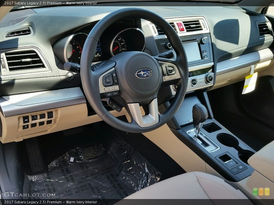 Warm Ivory Interior Photo for the 2017 Subaru Legacy 2.5i Premium #115402971