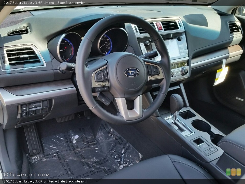 Slate Black Interior Photo for the 2017 Subaru Legacy 3.6R Limited #115403559