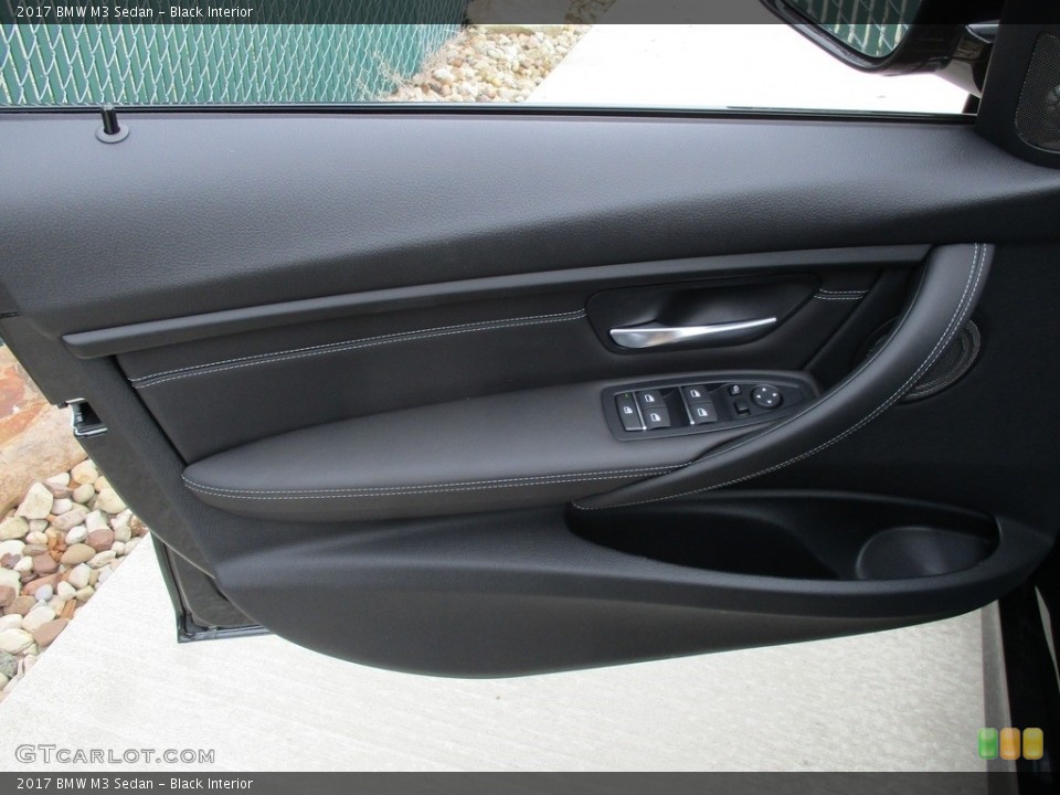 Black Interior Door Panel for the 2017 BMW M3 Sedan #115403787