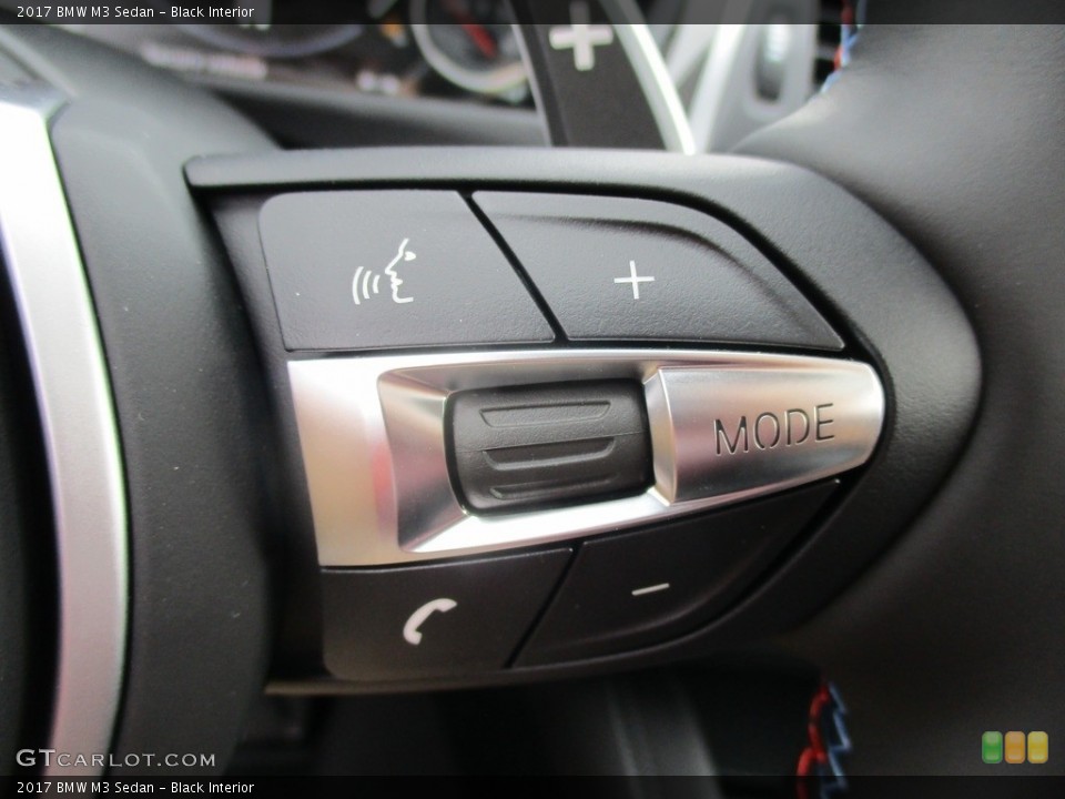 Black Interior Controls for the 2017 BMW M3 Sedan #115403973