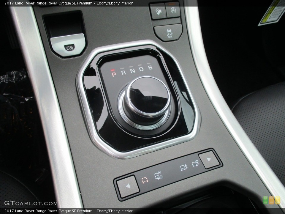 Ebony/Ebony Interior Transmission for the 2017 Land Rover Range Rover Evoque SE Premium #115404942
