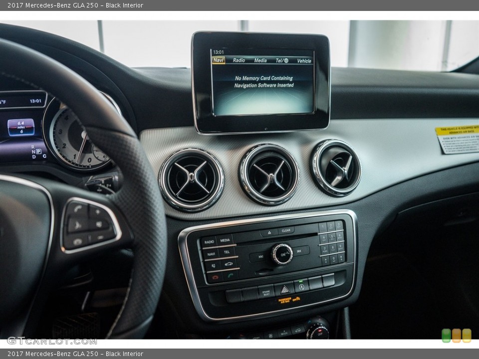 Black Interior Controls for the 2017 Mercedes-Benz GLA 250 #115411164