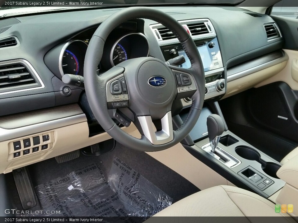Warm Ivory Interior Photo for the 2017 Subaru Legacy 2.5i Limited #115418049