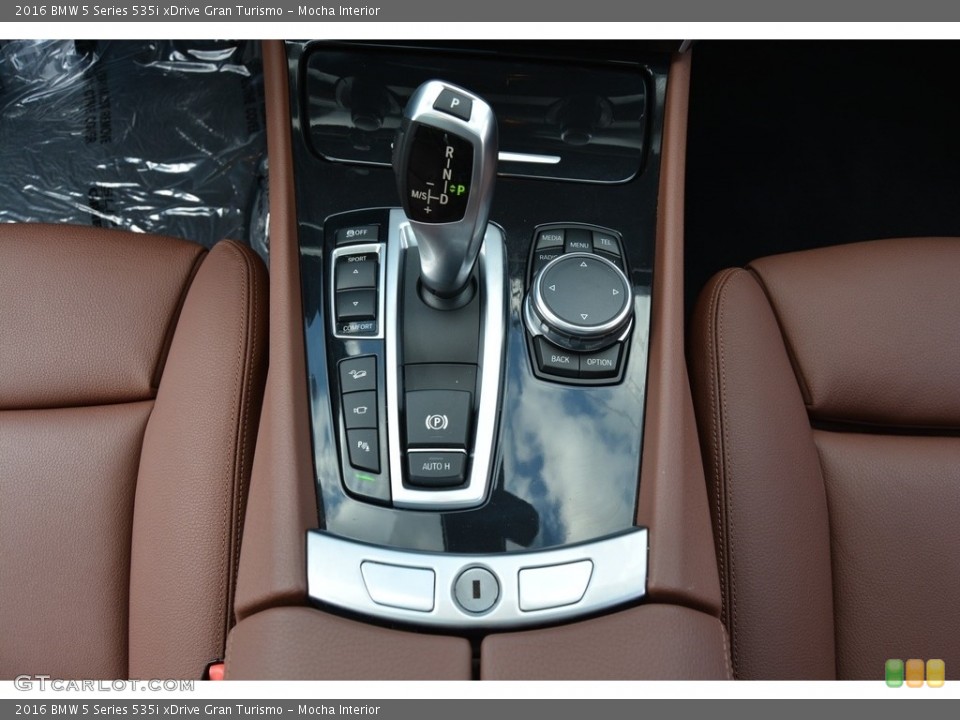 Mocha Interior Transmission for the 2016 BMW 5 Series 535i xDrive Gran Turismo #115420287