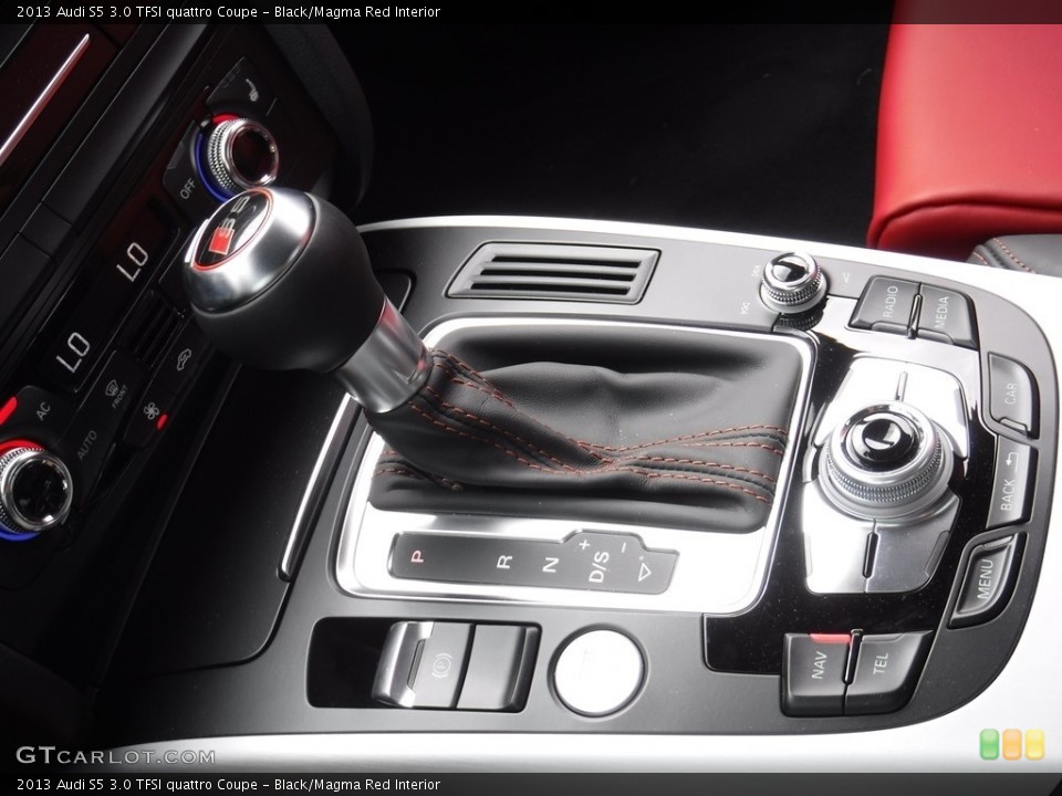 Black/Magma Red Interior Transmission for the 2013 Audi S5 3.0 TFSI quattro Coupe #115422237