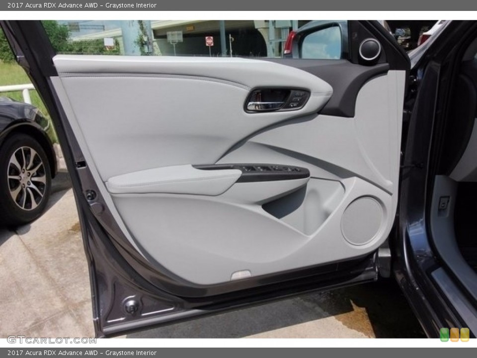 Graystone Interior Door Panel for the 2017 Acura RDX Advance AWD #115435230