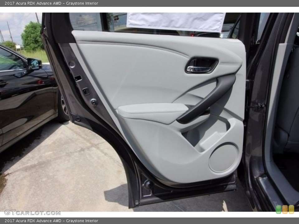 Graystone Interior Door Panel for the 2017 Acura RDX Advance AWD #115435263