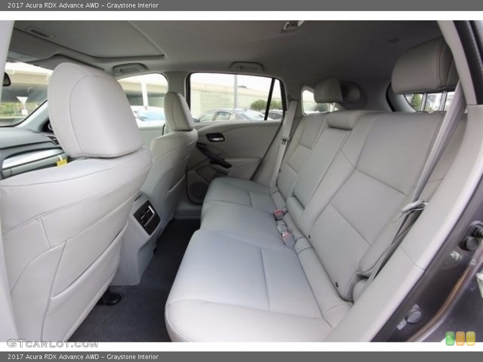 Graystone Interior Rear Seat for the 2017 Acura RDX Advance AWD #115435278