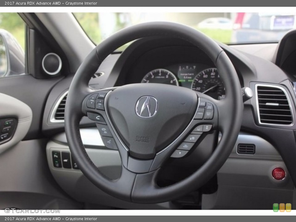 Graystone Interior Steering Wheel for the 2017 Acura RDX Advance AWD #115435449