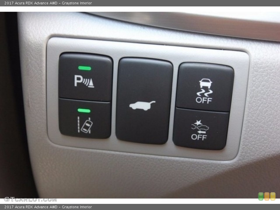 Graystone Interior Controls for the 2017 Acura RDX Advance AWD #115435719