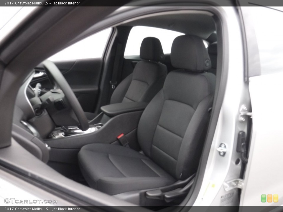 Jet Black Interior Front Seat for the 2017 Chevrolet Malibu LS #115436952