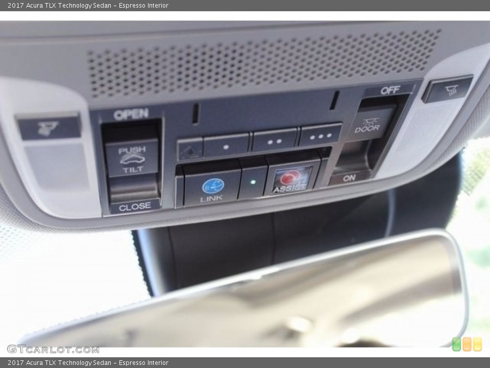 Espresso Interior Controls for the 2017 Acura TLX Technology Sedan #115440570