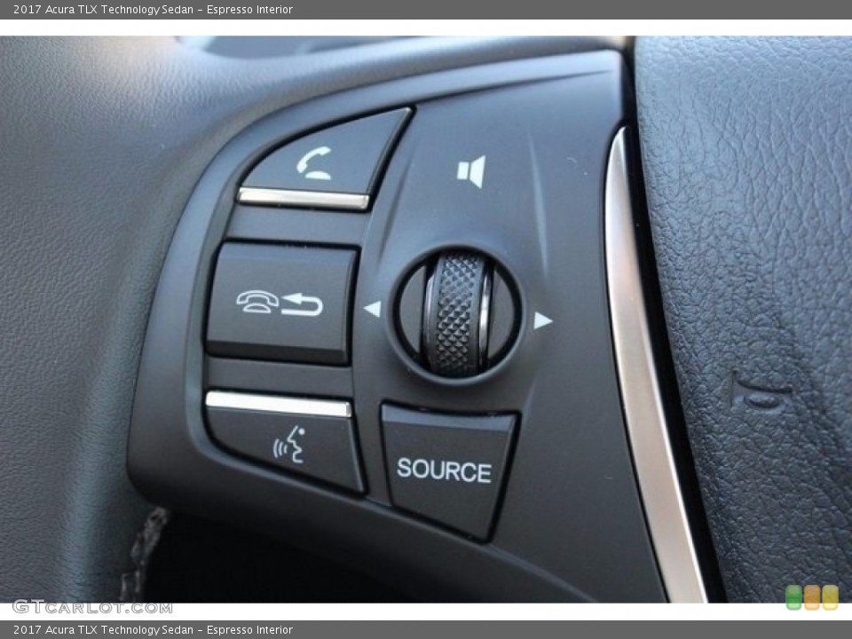 Espresso Interior Controls for the 2017 Acura TLX Technology Sedan #115440759