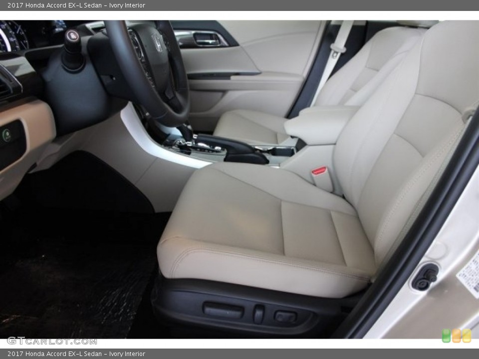 Ivory Interior Front Seat for the 2017 Honda Accord EX-L Sedan #115445802