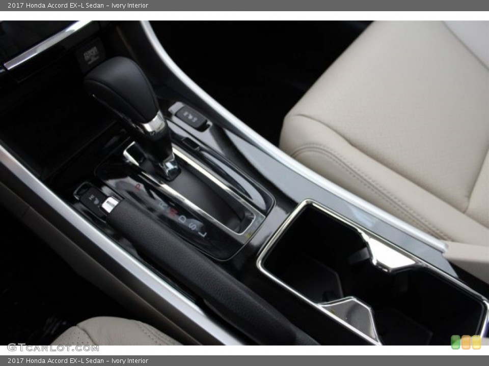 Ivory Interior Transmission for the 2017 Honda Accord EX-L Sedan #115445964