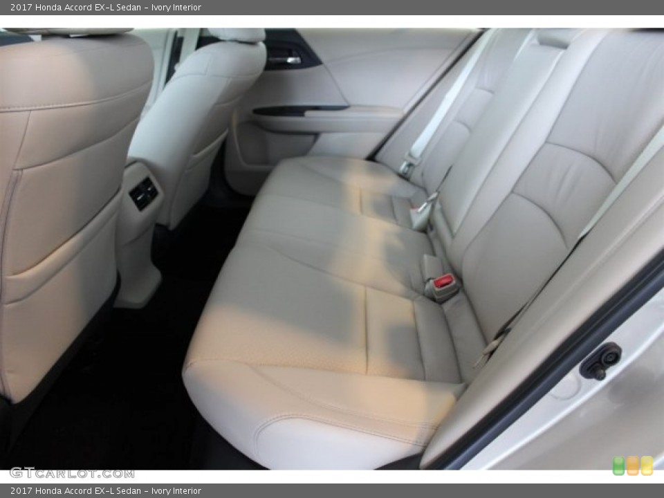 Ivory Interior Rear Seat for the 2017 Honda Accord EX-L Sedan #115446015