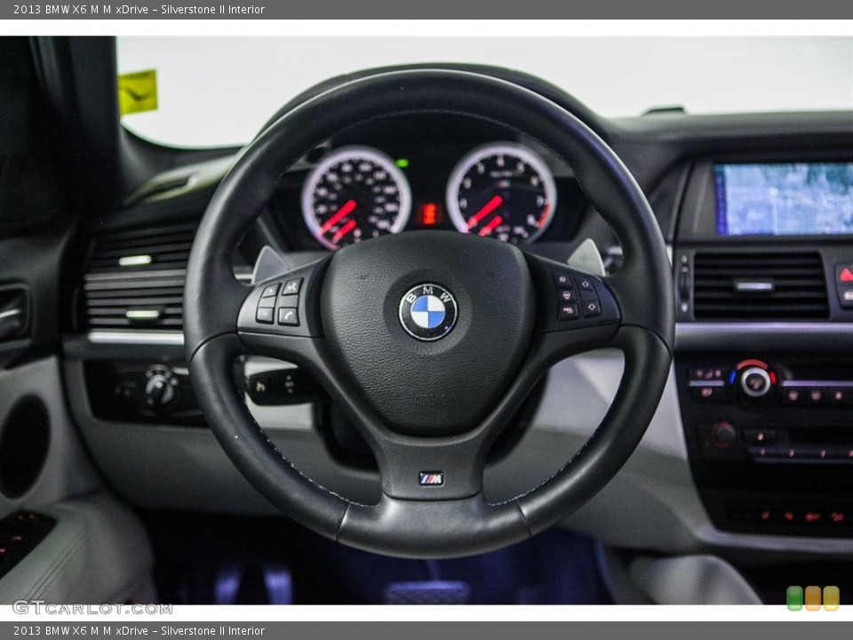 Silverstone II Interior Steering Wheel for the 2013 BMW X6 M M xDrive #115449099