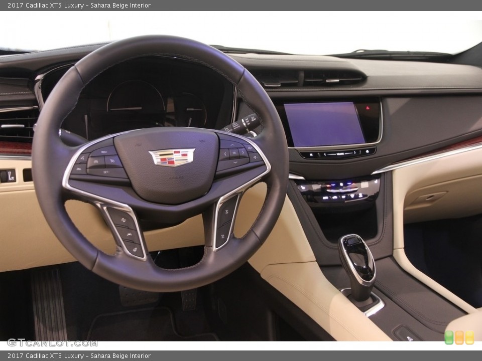 Sahara Beige Interior Dashboard for the 2017 Cadillac XT5 Luxury #115450637