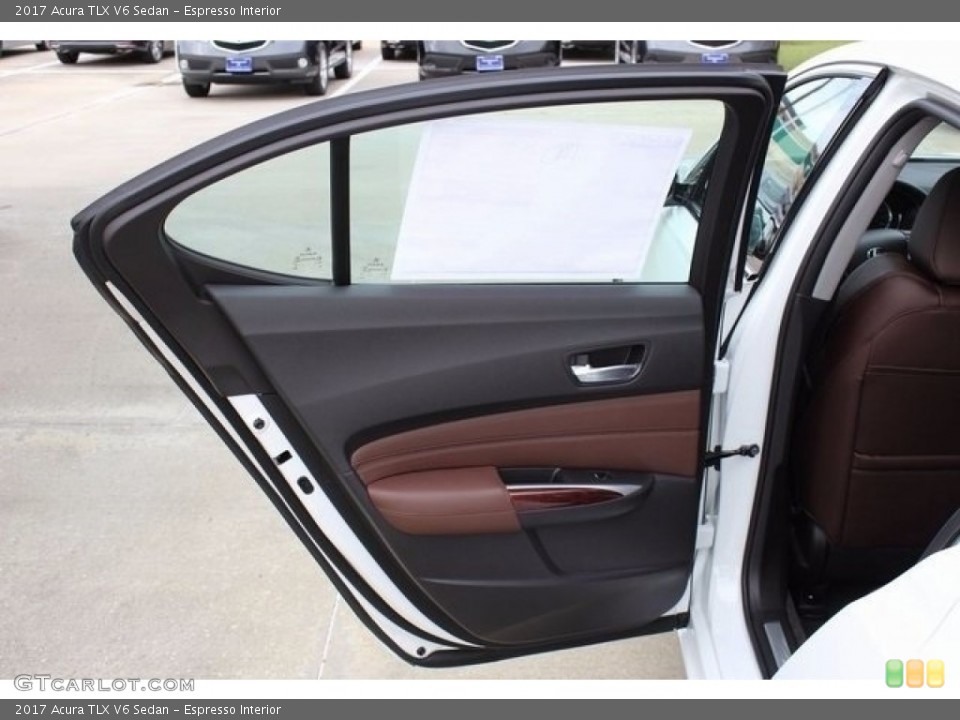 Espresso Interior Door Panel for the 2017 Acura TLX V6 Sedan #115452164